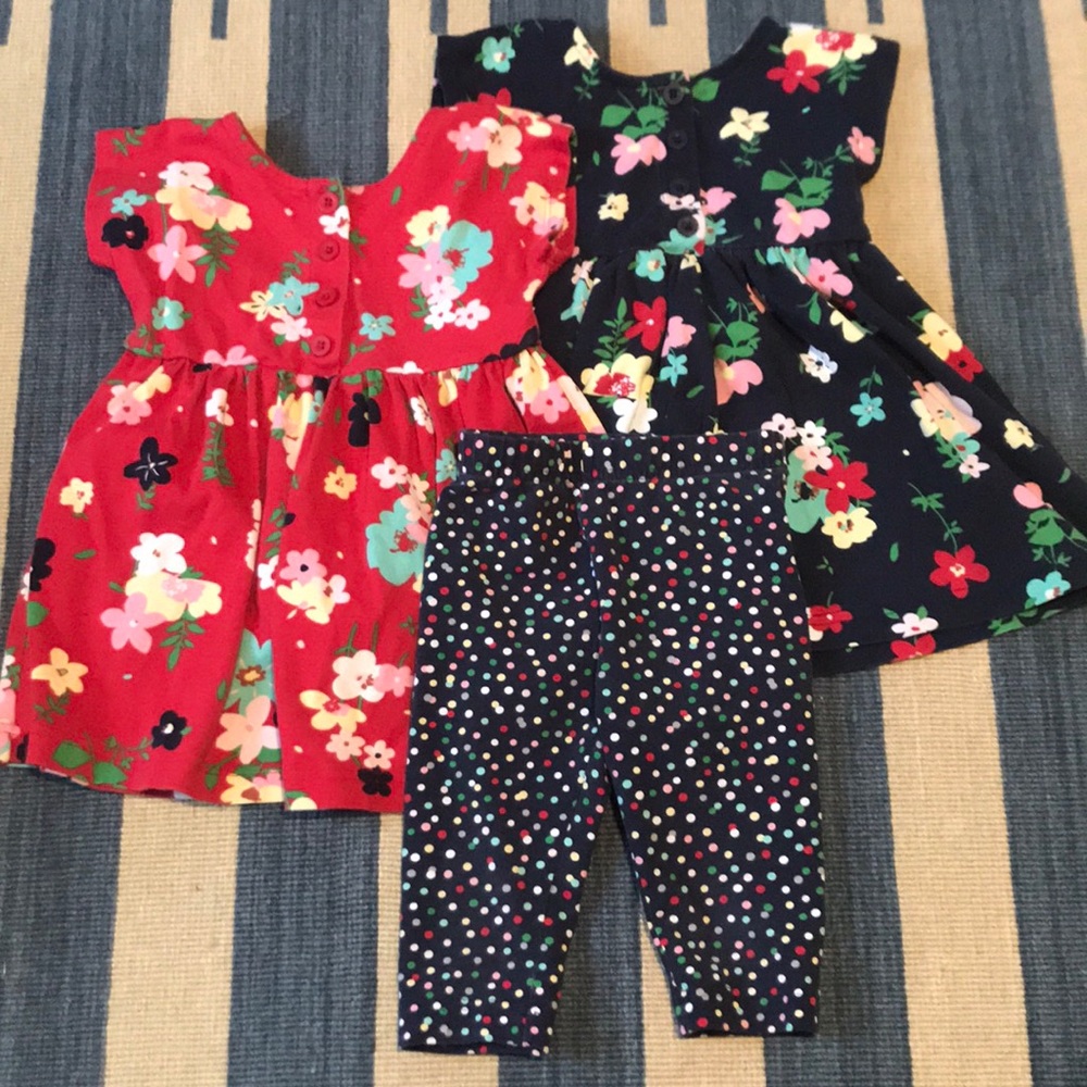 ✨SALE✨ 3 Piece Hanna Andersson Summer Dress/Capris